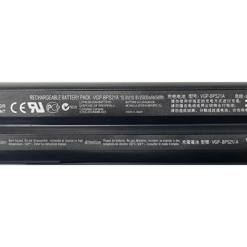 VGP-BPS21 VGP-BPS21A Laptops Battery for SONY VGP-BPS21A BPS21B BPL21 VGP-BPS13/B VGP-BPS13