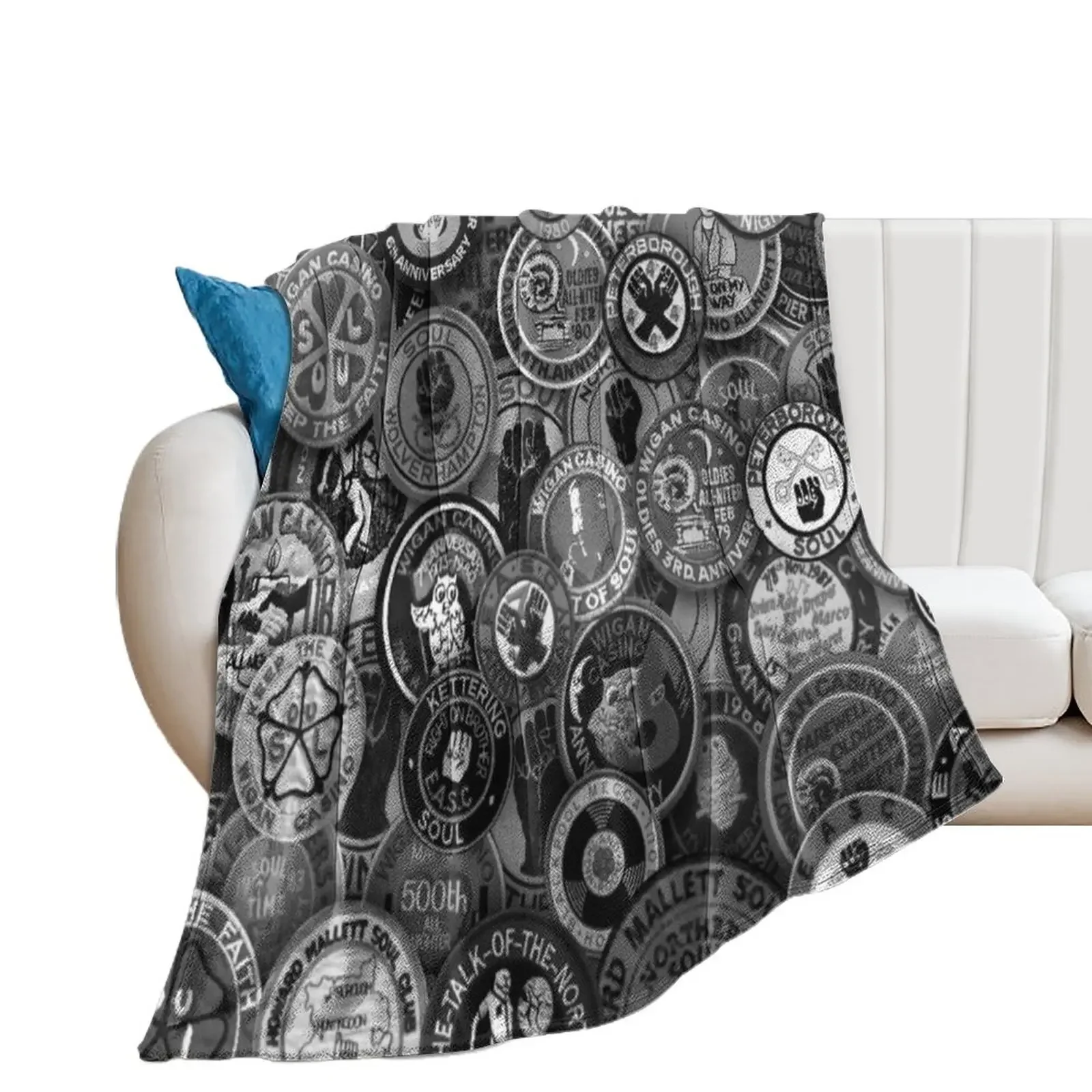 

northern soul memories Throw Blanket blankets ands Blankets For Sofas Bed Fashionable Blankets