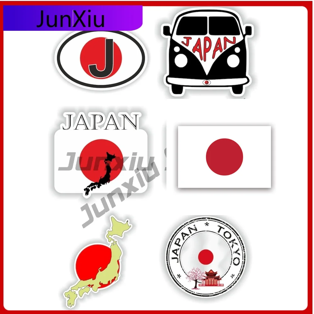 

Японская модная наклейка для мотоцикла, устойчивая к выцветанию, с аниме-графикой, для бампера, УФ-защита, на заказ, забавная, устойчивая к царапинам