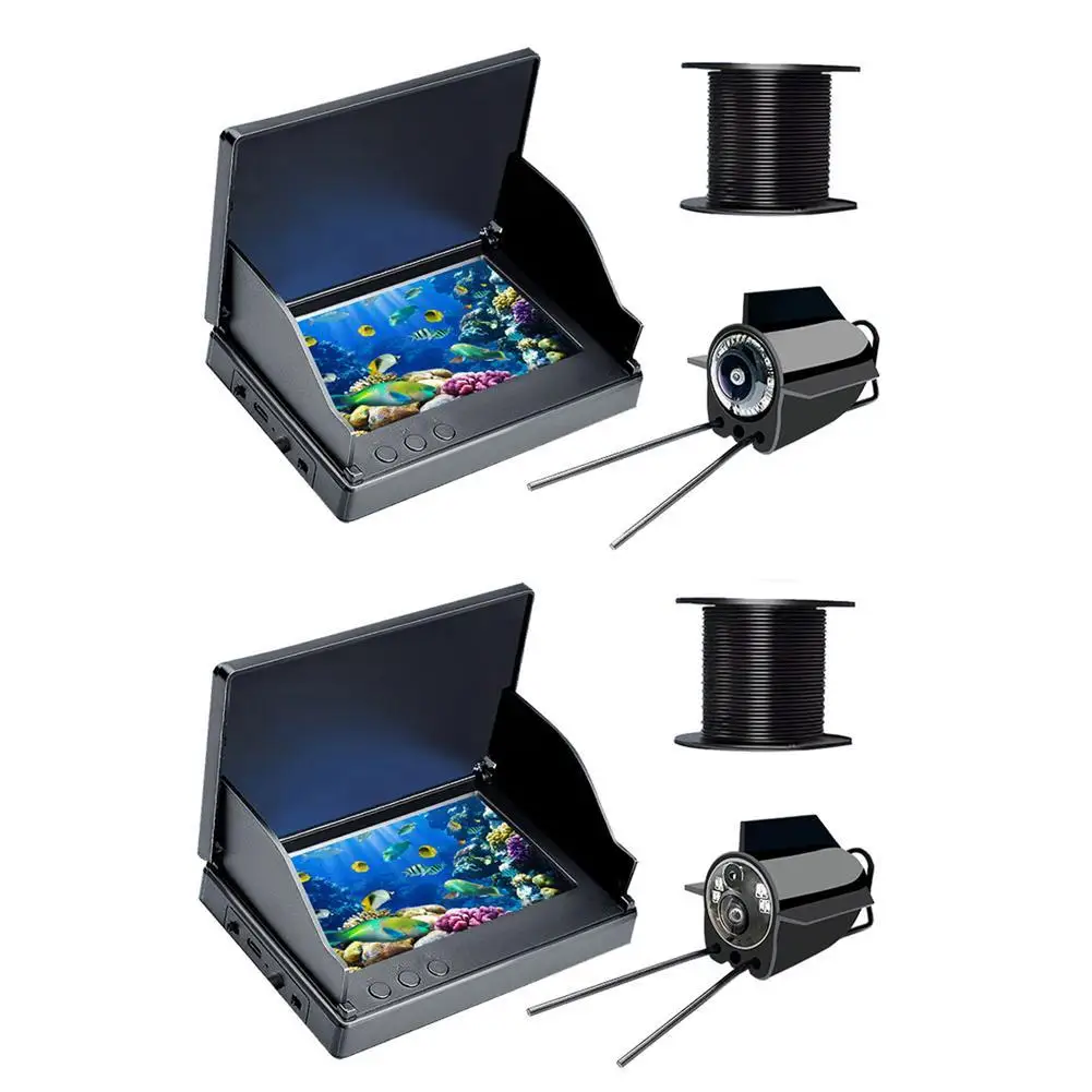 Submarine Ultra-clear Fish-finding Camera 5/4.3-inch Waterproof Display Underwater Ultra-clear Night Vision Camera Fish Watching