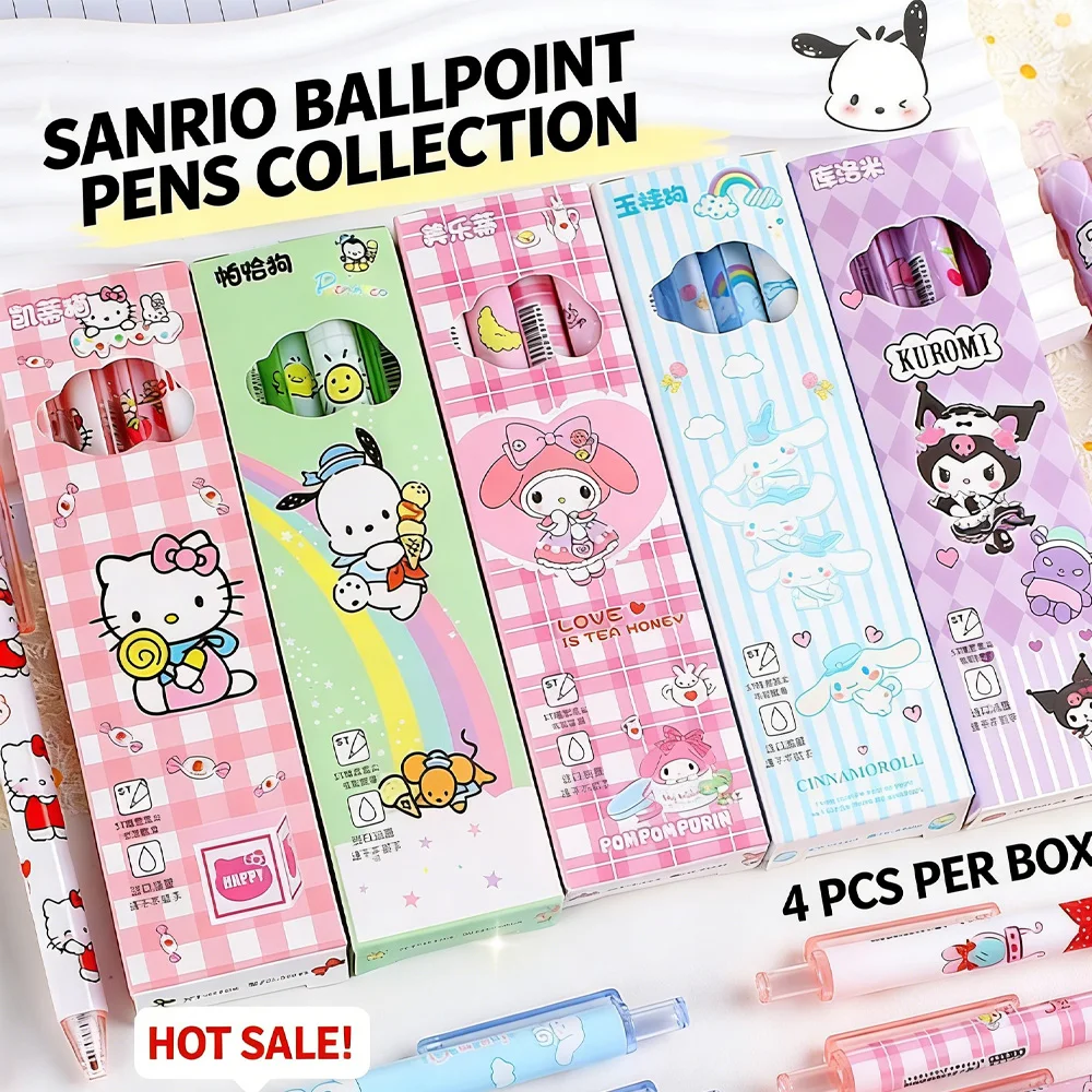 Sanrio Series Limited Edition Student Push-Pen ST Pumpkin He
