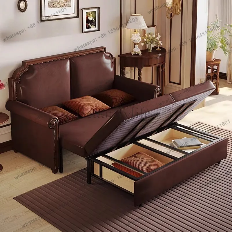 LJY Small Apartment Sleeper Living Room Sofa Adults Game Leather Classic Sofa Large Comfortable Meuble Maison Furniture Accessor