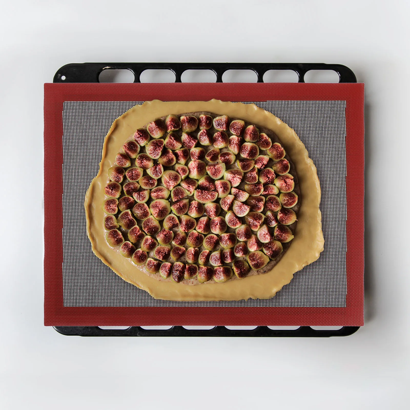 

Heat Resistant Silicone Baking Mat Non Stick Oven Sheet Glass Fiber Pastry Macaron Cookie Liners Baking Mat