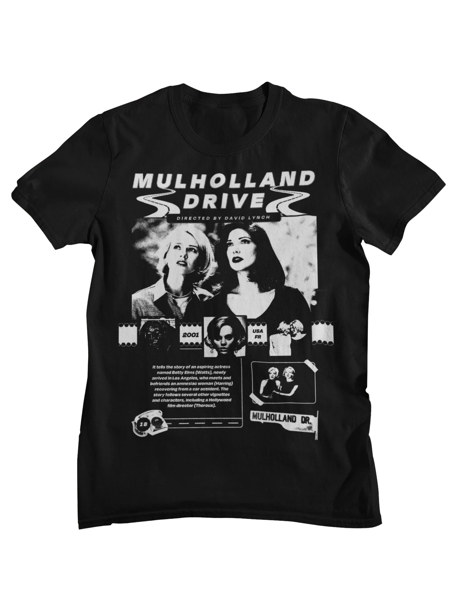 Camiseta unisex Mulholland Drive
