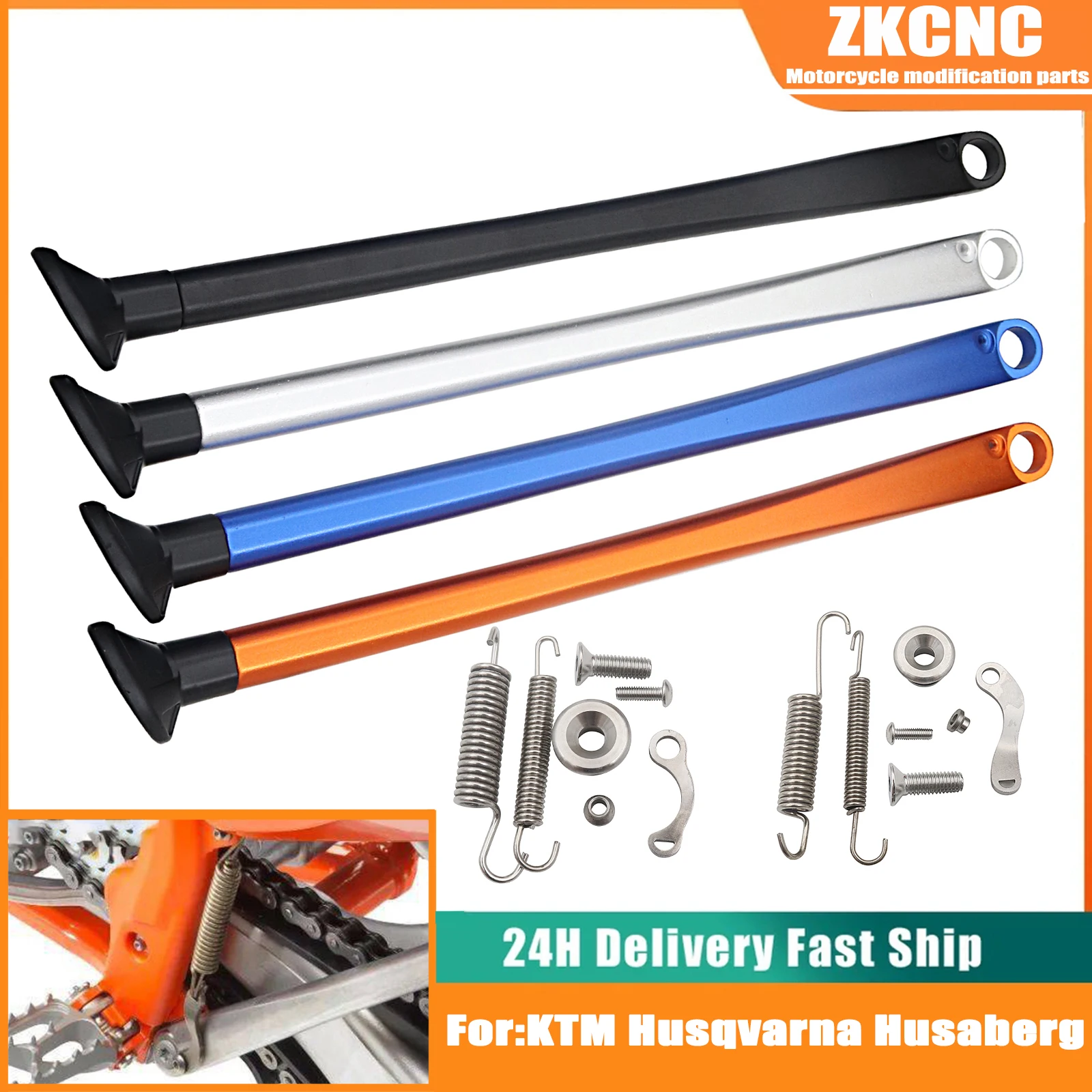 Parking Side Stand Kickstand For KTM 250 300 350 400 450 500 530 XC XCW XCF XCFW EXC EXC EXCF Six Days For Husqvarna