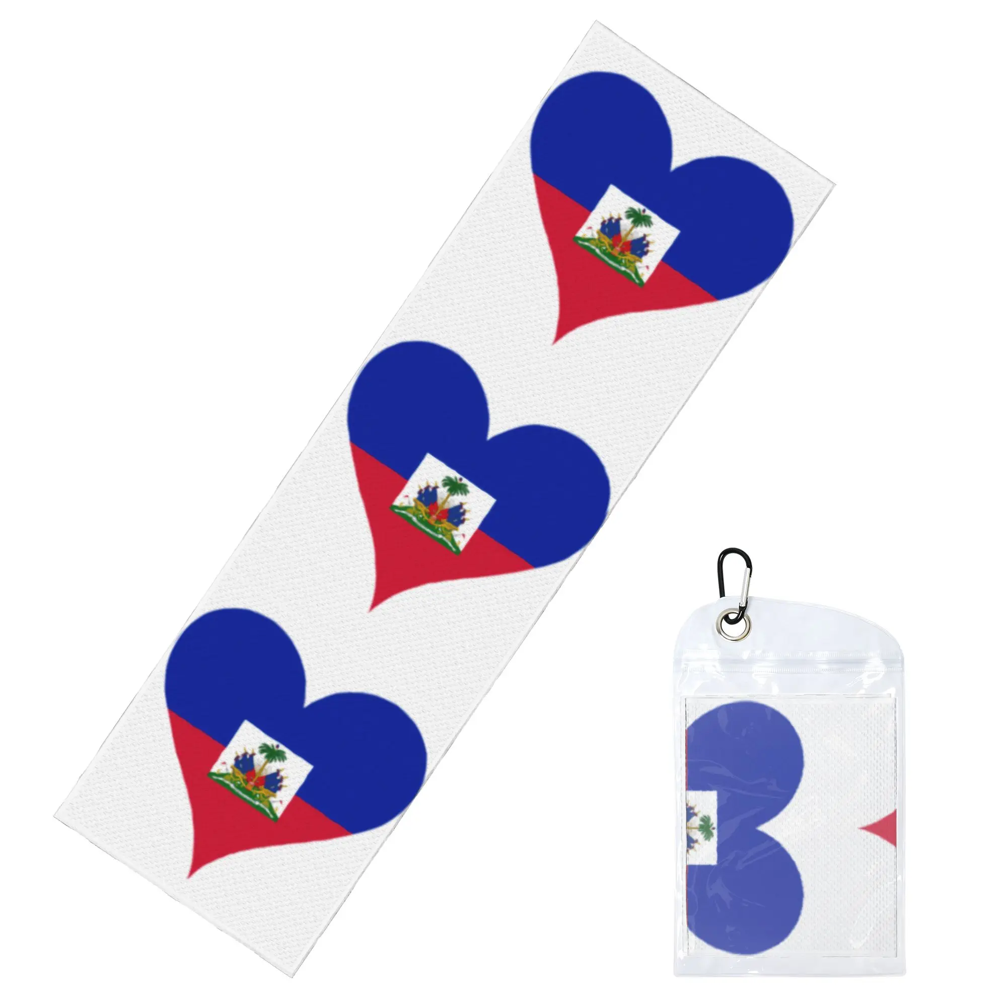 Flag of Haiti Towel Quick Drying  Super Soft  Running Towels