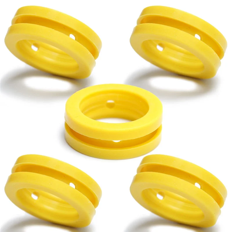 O-ring Guarnizioni per carbonatore per scambio cilindro Co2 per macchina per soda 5 pezzi, anello di guarnizioni per il nuovo produttore di soda e cilindro rosa