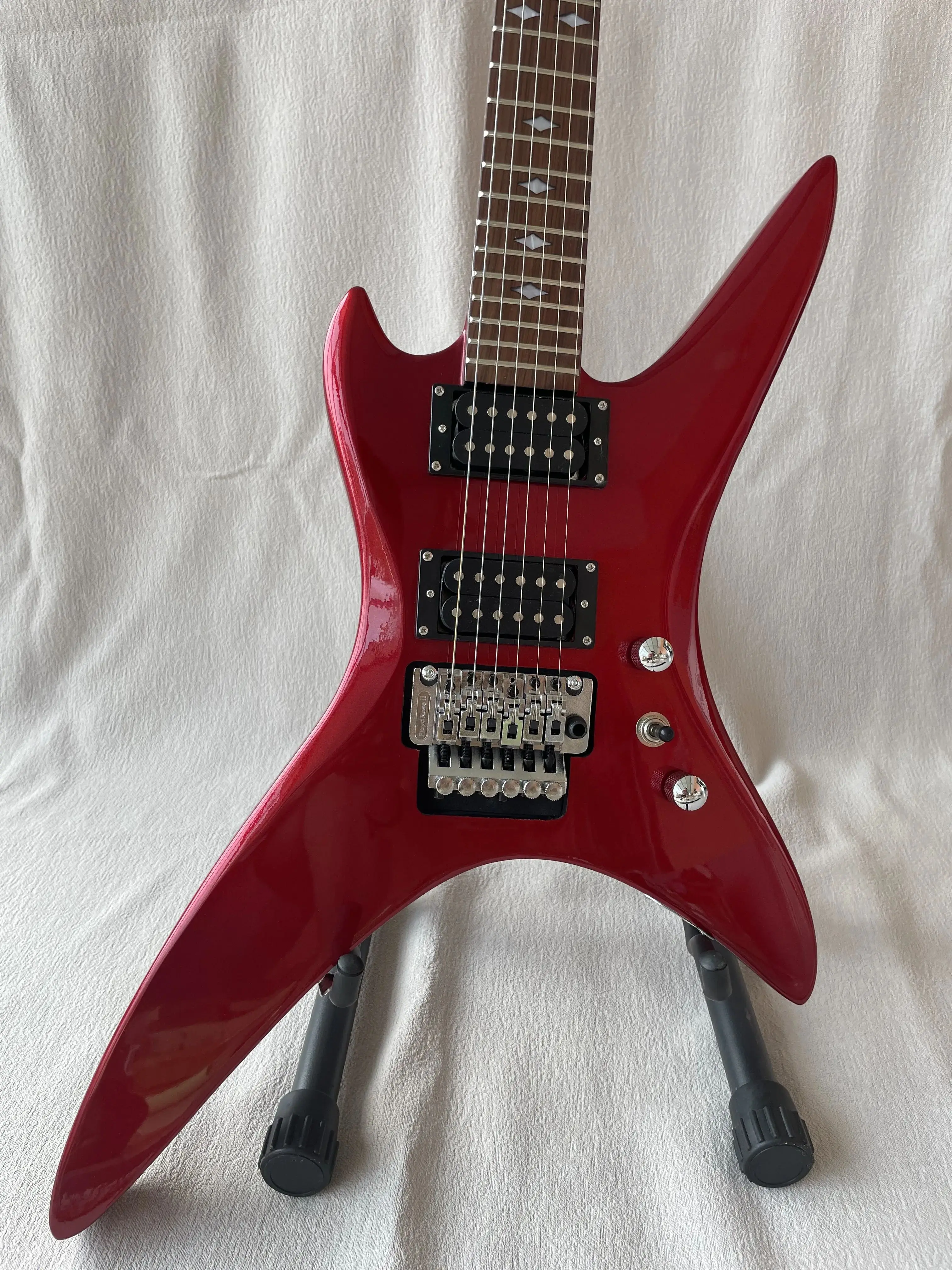 Custom BC Rich  Guitar Stealth Floyd Rose Vibrato Red