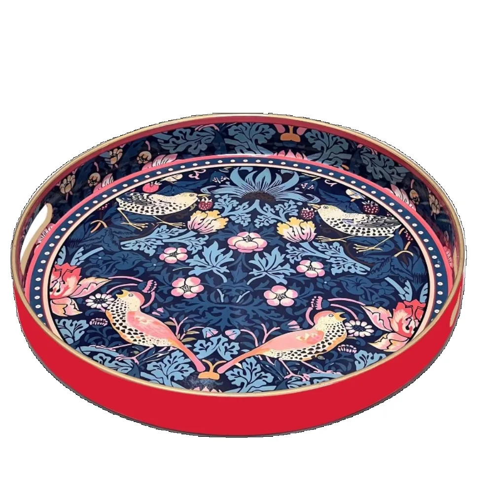 New tray  ethnic style exotic desktop ornament tray tea