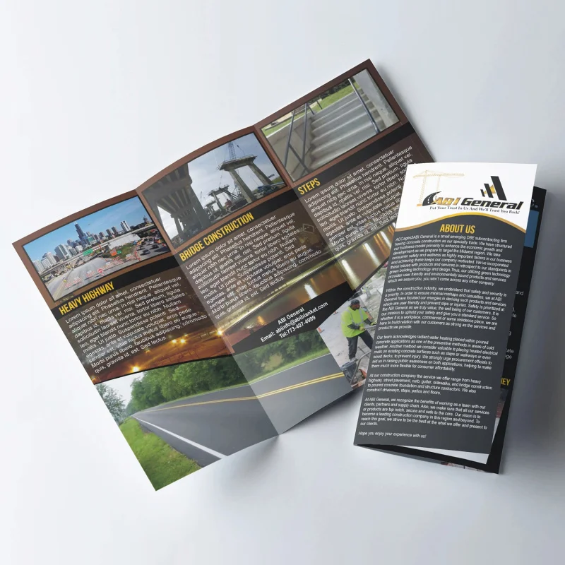 

50 0.Zhang. custom. trifold brochure full color digital catalog printing service marketing Tri fold brochure pamphlet pitch