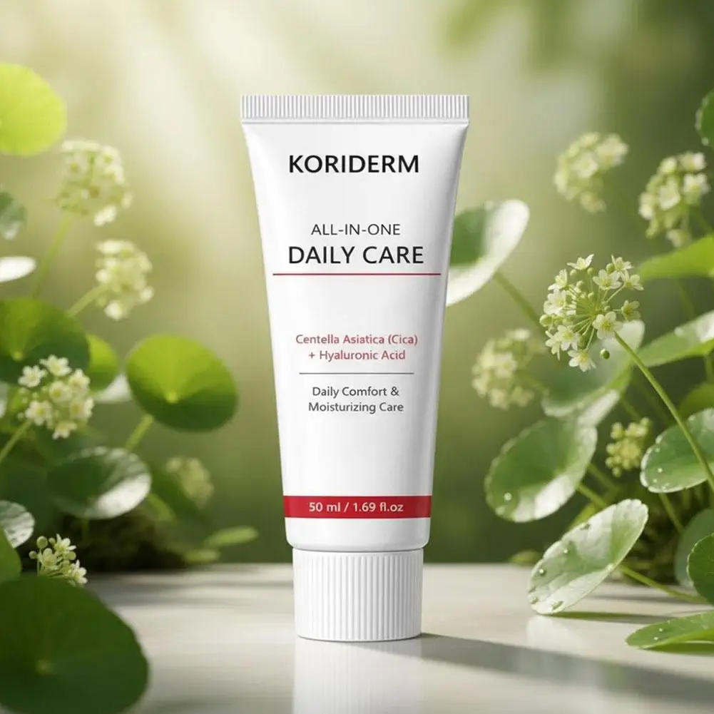 Centella Asiatica Hyaluronic Acid Repair Cream Repairs Barrier Gentle Non-irritating Firming Moisturizing Facial Cream 50ml