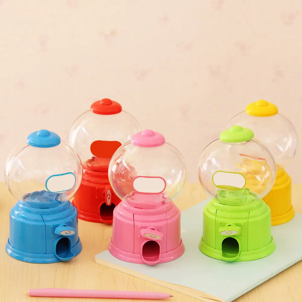 Cute Bubble Gumball Dispenser Creative Kawaii Storage Tank Lovely Plastic Decoration Multi-function for Wedding Party Favors