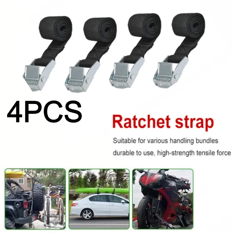 For Thule RideOn Bike Rack Straps 4PCS 9402 9502 Pop Top 973 Model Wear Resistant Fixing Belts Bicycle Carrier Replacement Parts