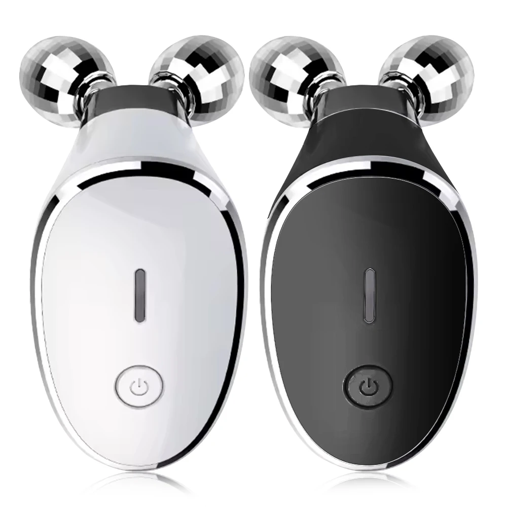

New Arrival Microcurret Facial Device USB Rechargeable Face Massager Roller Skin Care Electric EMS Facial Massager