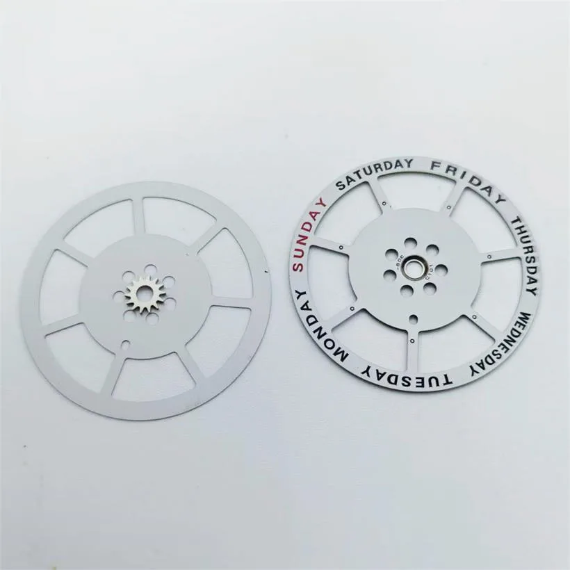 Watch Accessories Brand New Original Are Suitable For 8285 Mechanical Movement 12 o'clock Position Weekly Dial Repair Parts