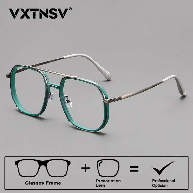 

Очки для чтения VXTNSV с защитой от синего света, очки для коррекции близорукости, оправа для очков, фотохромные оптические очки