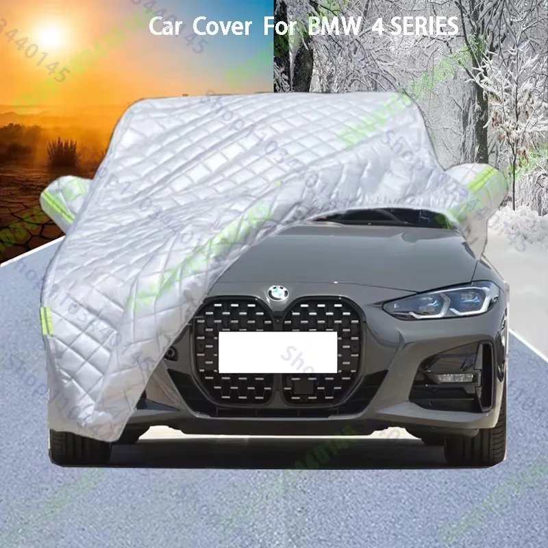 

Автомобильный чехол для BMW серии 4, обеспечивает защита от града, защита от царапин, предотвращает отслаивание краски, устойчивость к дождю и снегу
