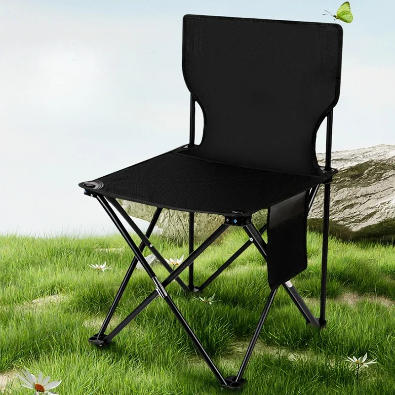 Outdoor Folding , Portable Fishing  Camping Picnic , Backrest , Light Stool