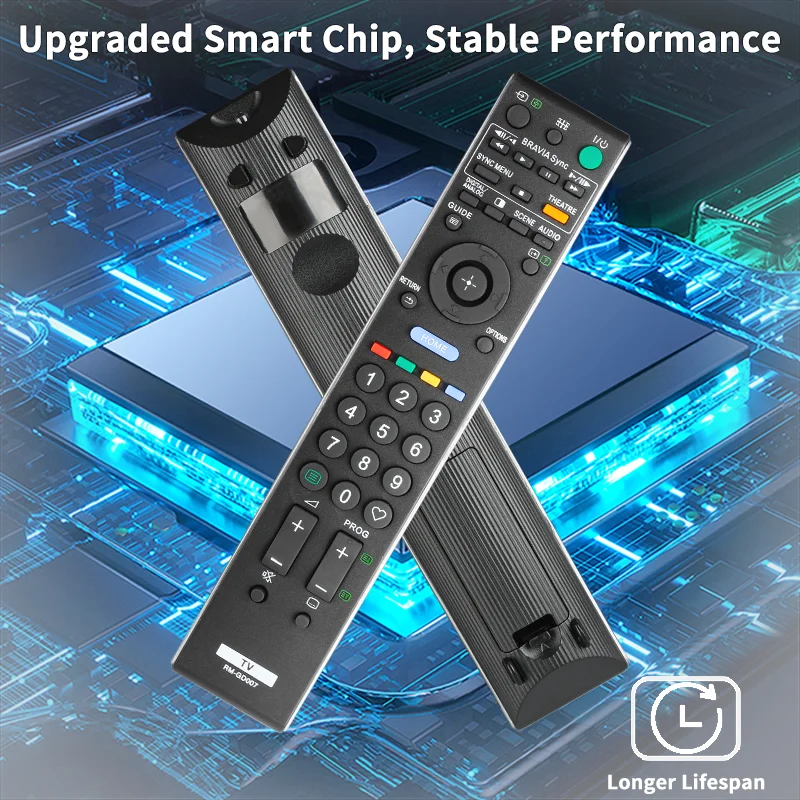Control Remoto RM-GD007 Compatible con Televisores Sony KDL-20S4000 KDL-26S4000 KDL-32V4000 KDL-32W5500 KDL-37S4000 KDL-40E4500