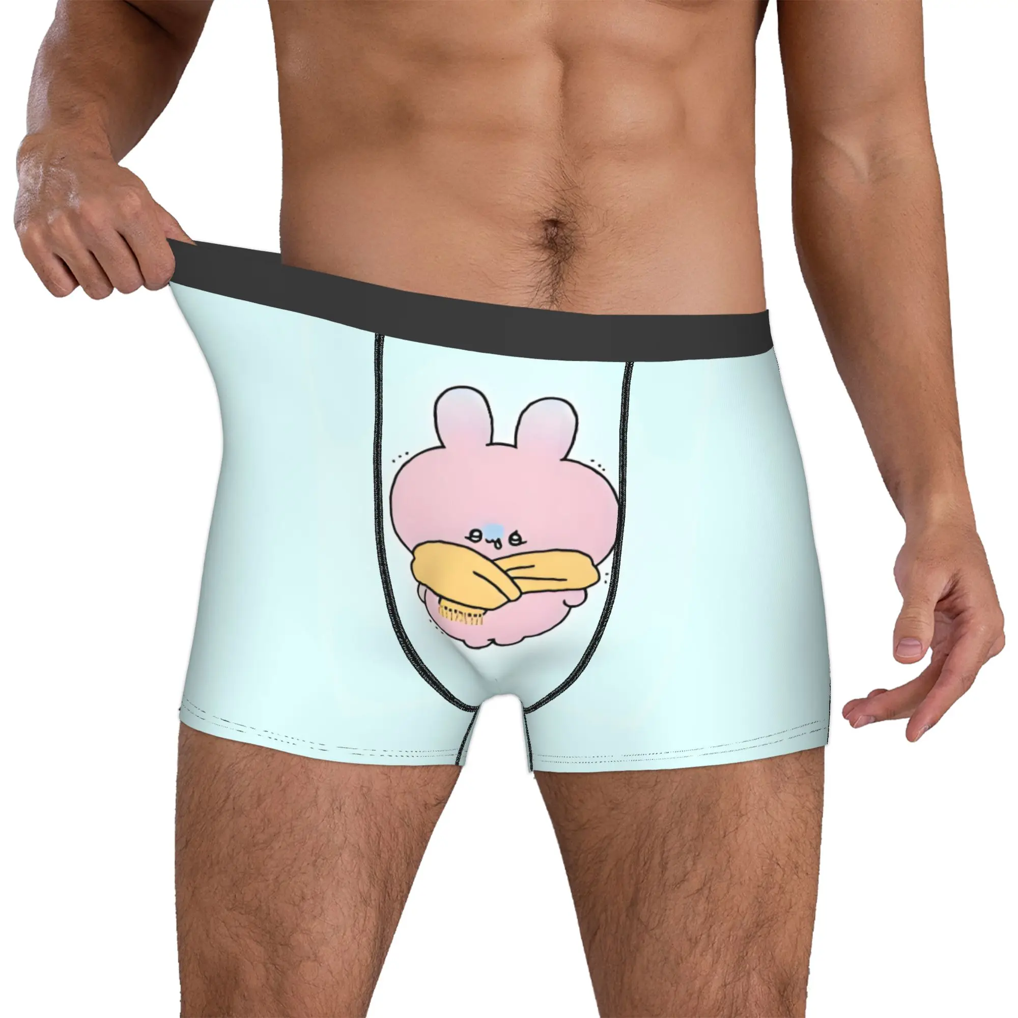 

Customized Male Novelty Cartoon A-Asamimichans Cute Underwear Boxer Briefs Stretch Shorts Panties Underpants