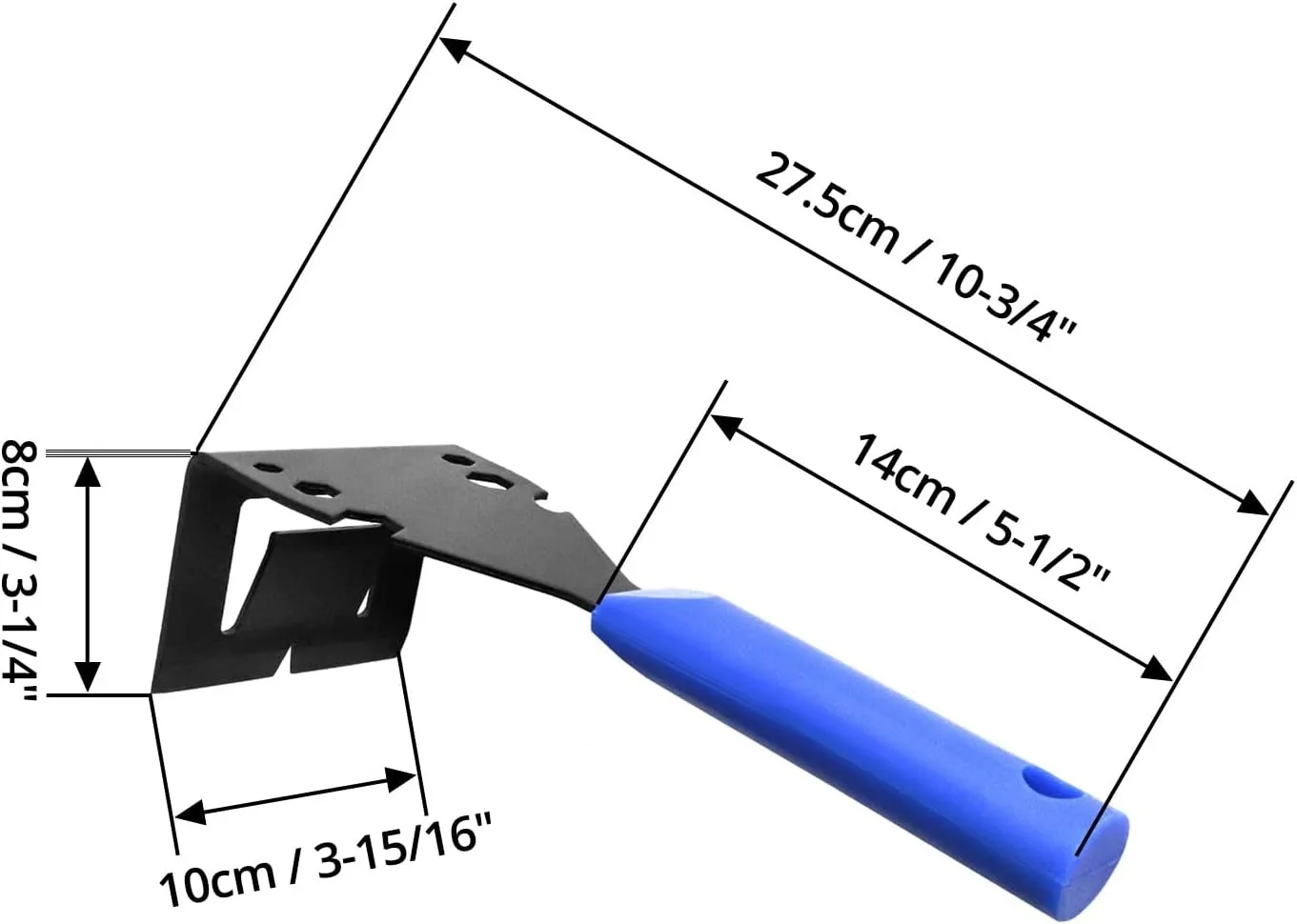 Imagem -02 - Multi Tool Floor Lifter para Casa Pry Bars Trim Extrator Moldagem Remoção Telha de Madeira Pry Bar