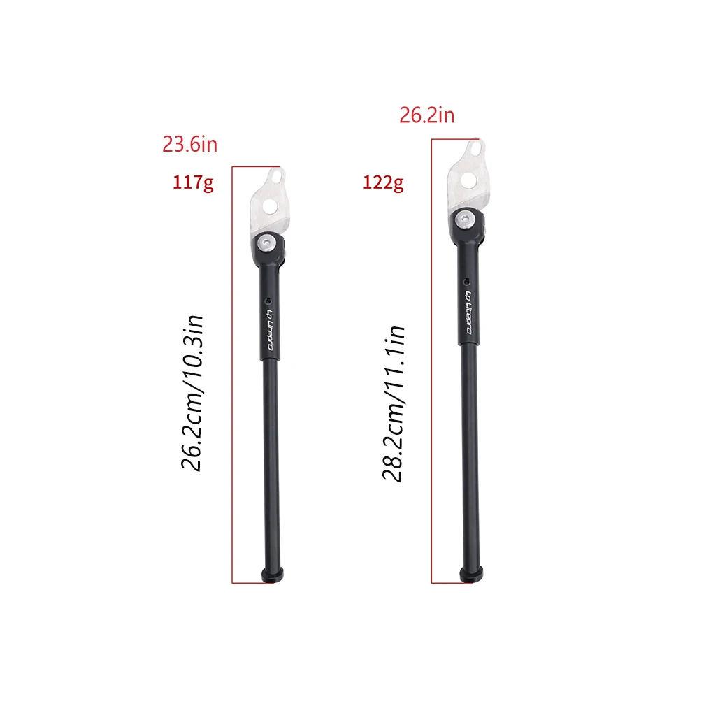 Cavalletto per bici Accessori modificati Cavalletti laterali per bici Dorato 20 pollici