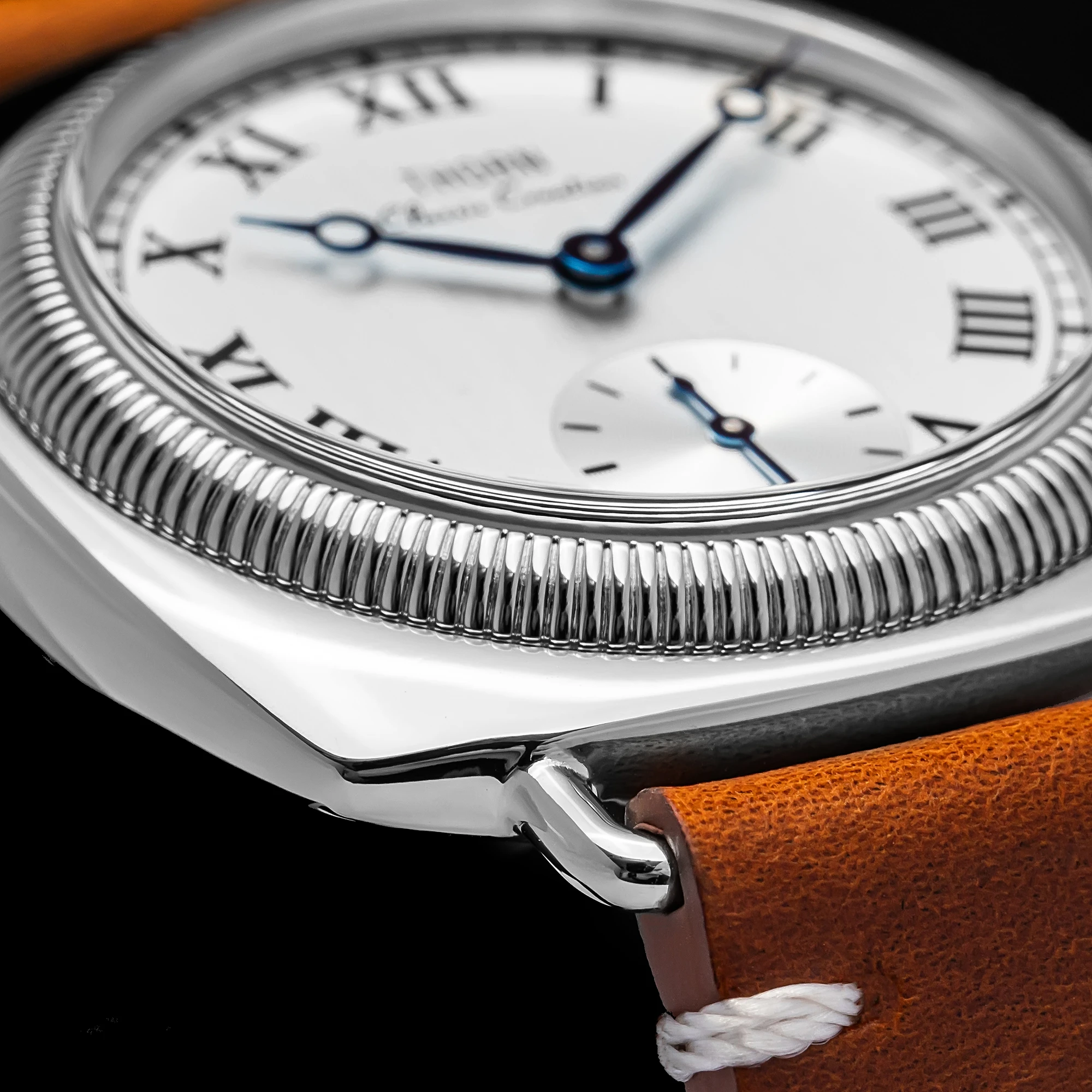【T002】THORN-Uhr im klassischen Oyster-Stil, antike, kissenförmige Uhr im Retro-Stil, Paaruhr für Herren und Damen – Detail 27
