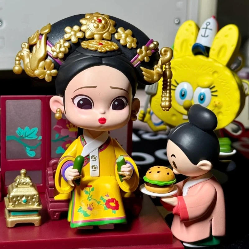 

Genuine The Story Of Zhenhuan 1 Series Blind Box Collectible Action Figure Decoration Surprise Gift For Girl Desktop Mystery Box