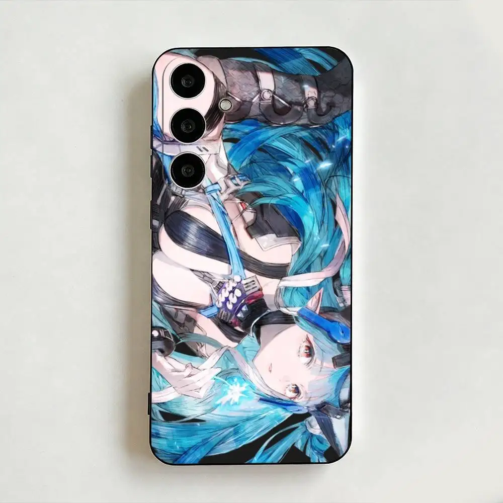 Last Rite Arknights Endfield Game Cute Phone Case For Samsung Galaxy A73,A72,A71,A70,A53,A52,Cover Black Shell ll