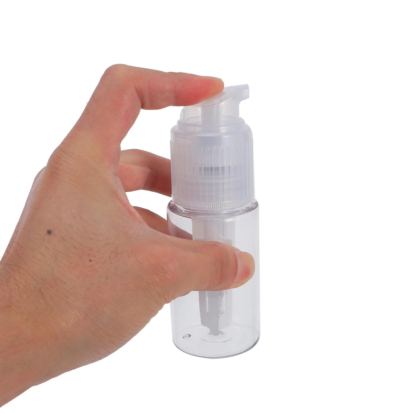 50ml Dry Powder Sprayer Bottle Mini Dusting Dispenser Travel Size Refillable Reusable Lightweight Barber Baking Powder Container