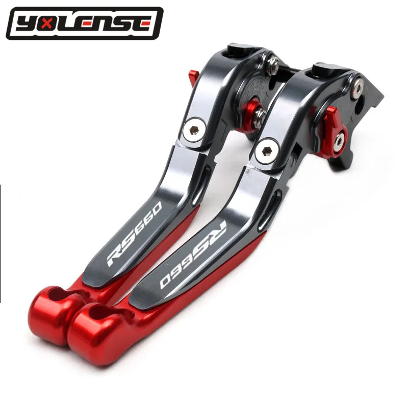 

For Aprilia RS 660 RS660 2020 2021 2022 2023 Motorcycle CNC Foldable Brake Clutch Levers Adjustable