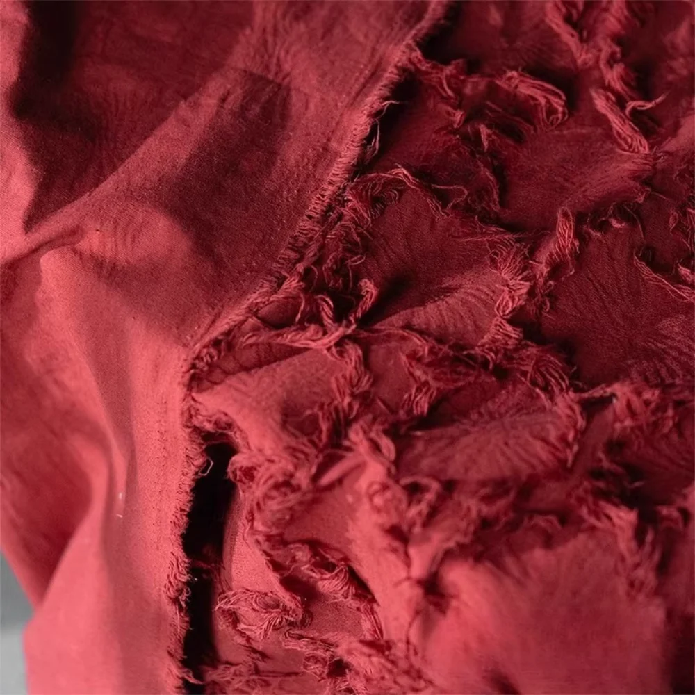 

Ткань с кисточками, хлопок, лен, китайский стиль, сумка для одежды, ткань для шитья одежды, оптовая продажа, ткань для шитья своими руками, метр