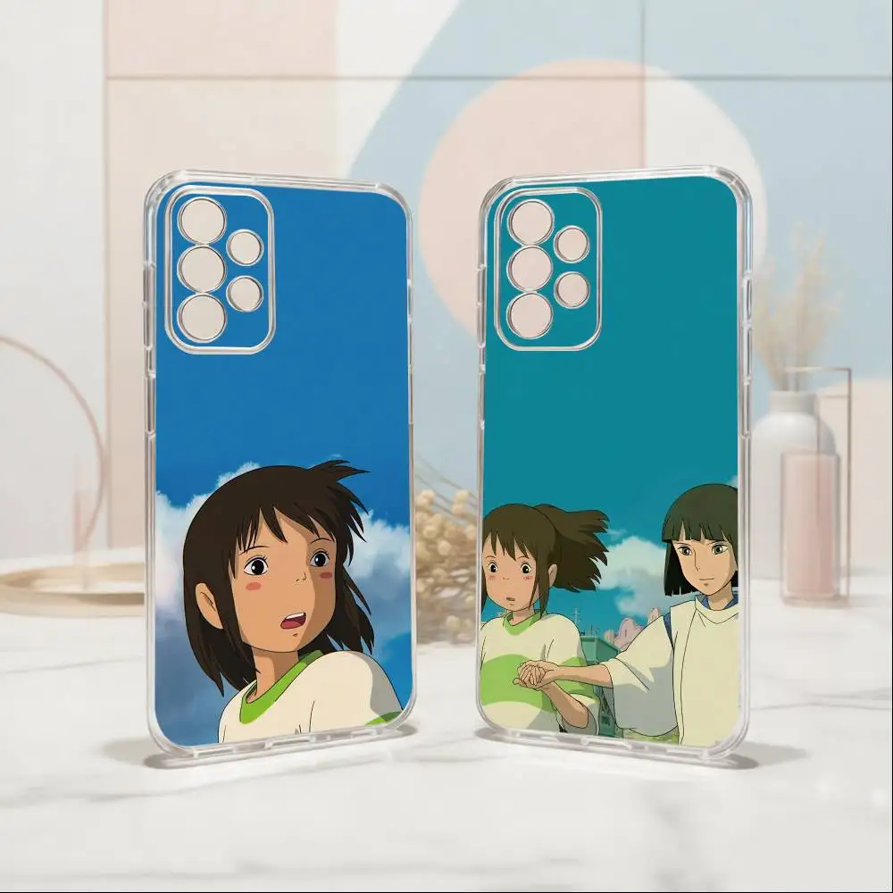 Spirited Chihiro Ogino Away-SA Phone Case For Samsung S25,S24,S21,S22,S23,S30,Ultra,S20,Plus,Fe Transparent Cover