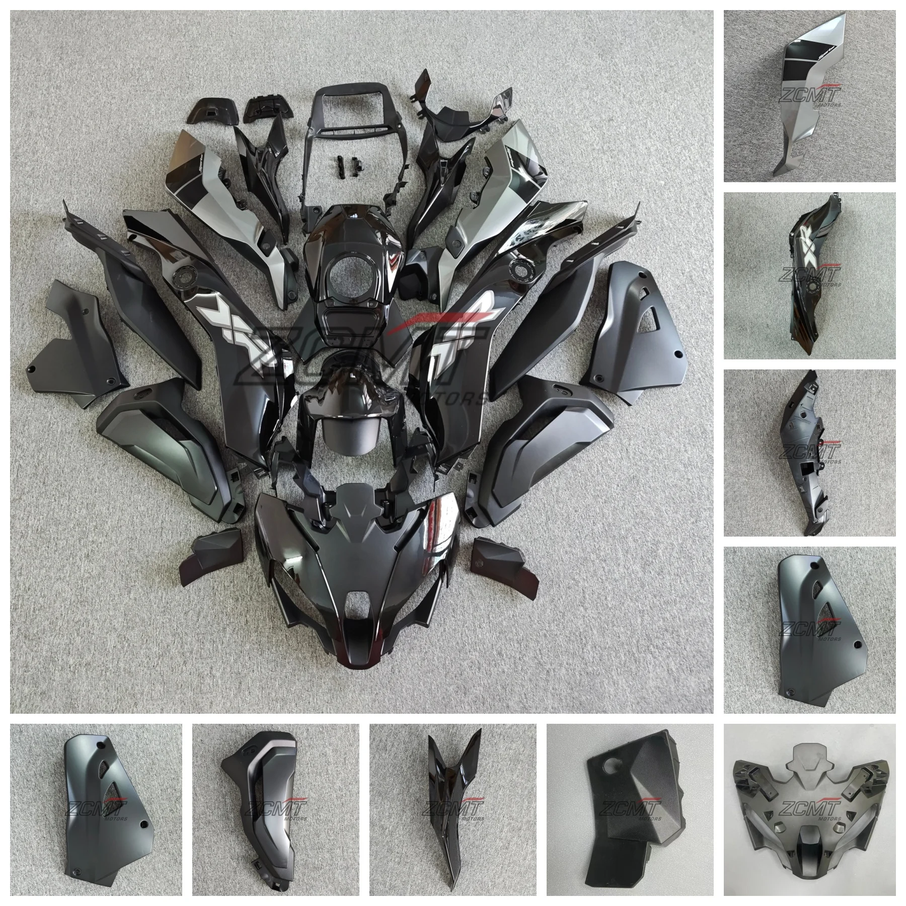 

Motorcycle Fairings Kit Fit For BMW S1000XR M1000XR 2020-2026 Bodywork Set High Quality ABS Injection New Matte Silver Black