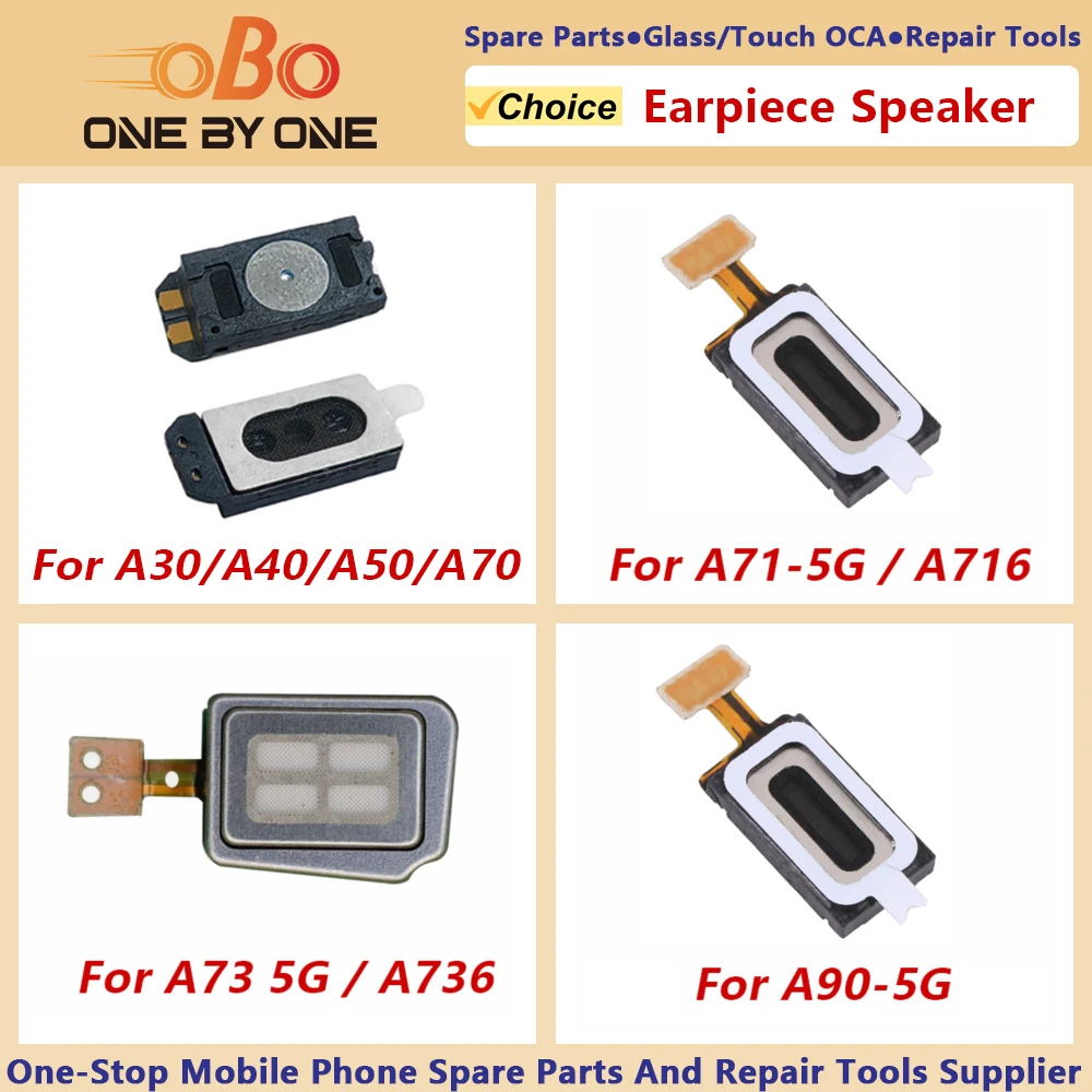 Top Earpiece Speaker For Samsung A30 A40 A50 A70 A30S A50S A70S A750 A71 A73 A90 5G Sound Ear Speaker Repair Replacement Parts