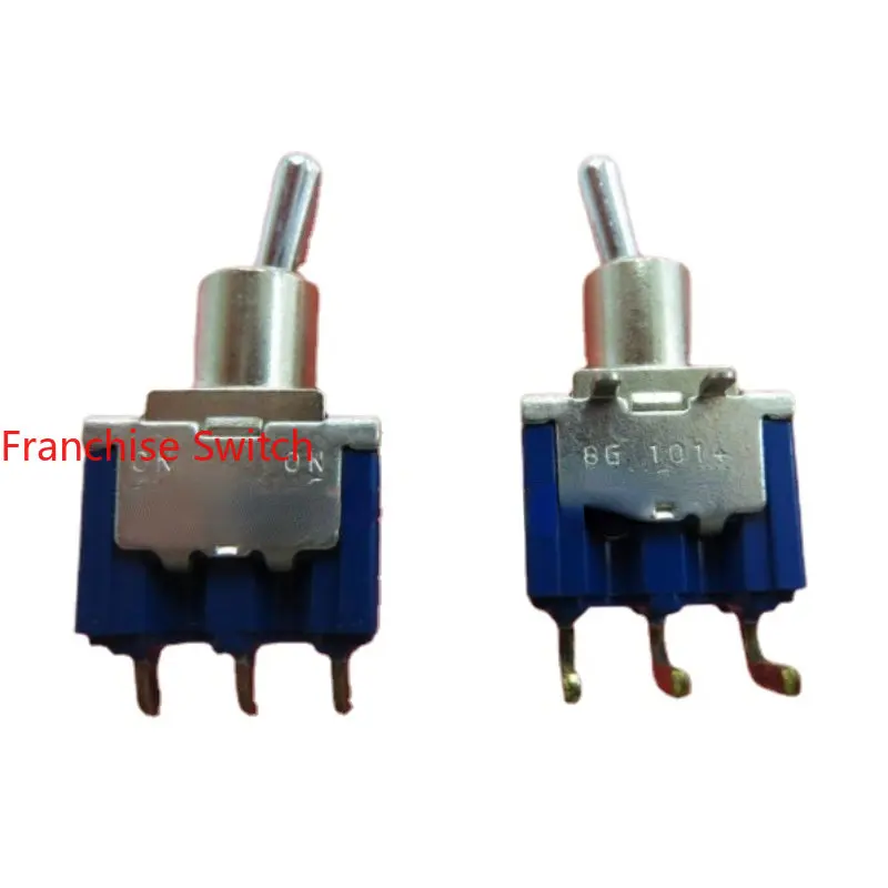 Curved foot 8G1014 toggle switch 3 feet 2 gears 6A/3A 125V/250V