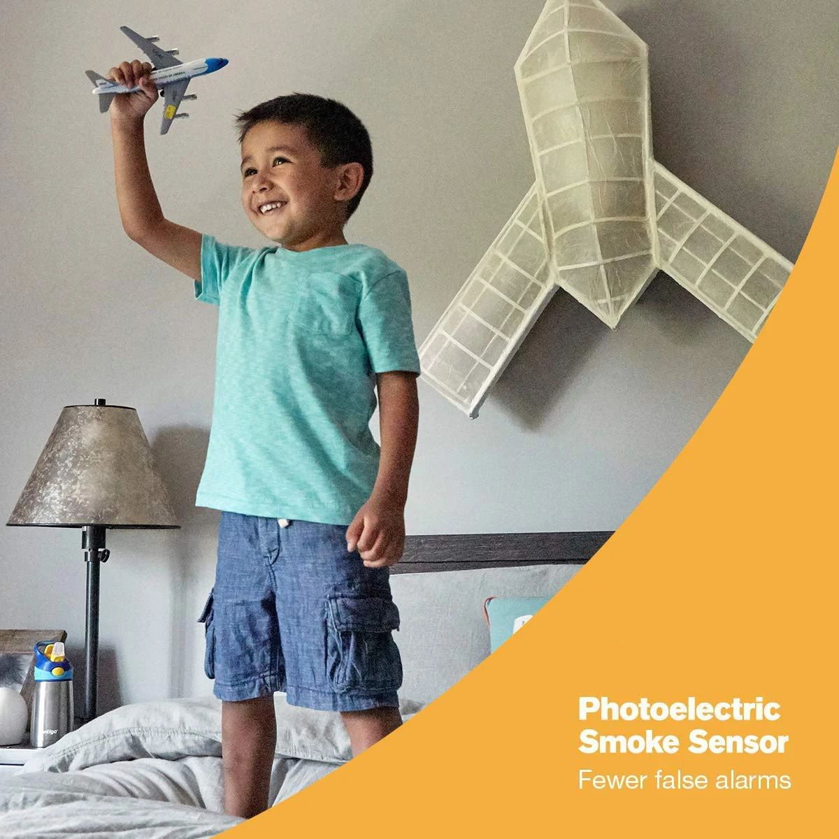 High Quality 12V DC Wired Smoke Detector Optoelectirc Sensor Use To Check Fire or Anti Something Burning Connect To Wired Zone