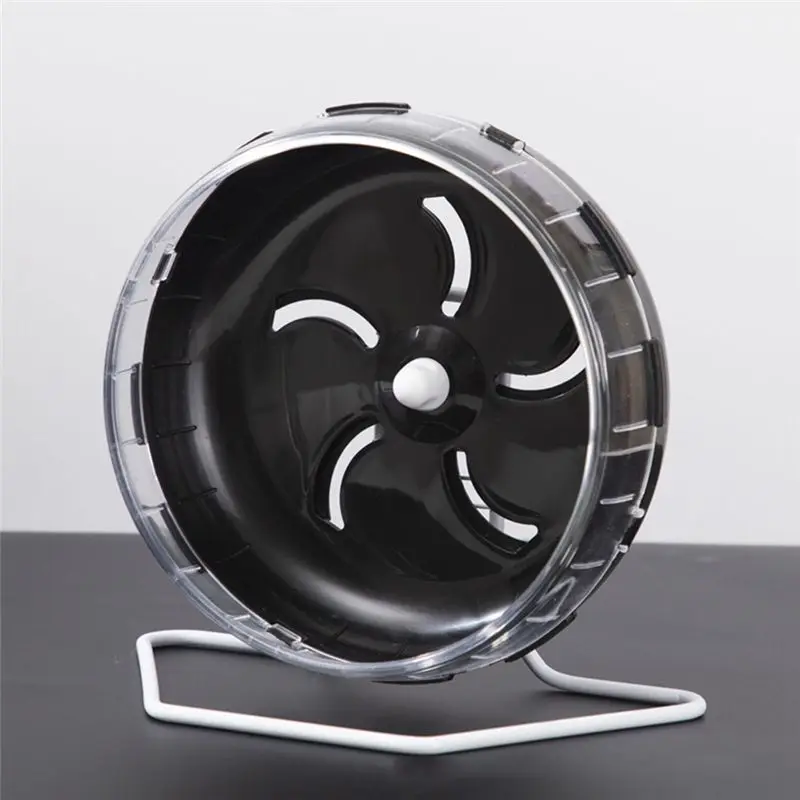 ABYP Hamster Wheel Rat Small Mice Silent Jogging Hamster Gerbil Exercise Play Brackets Accessories D