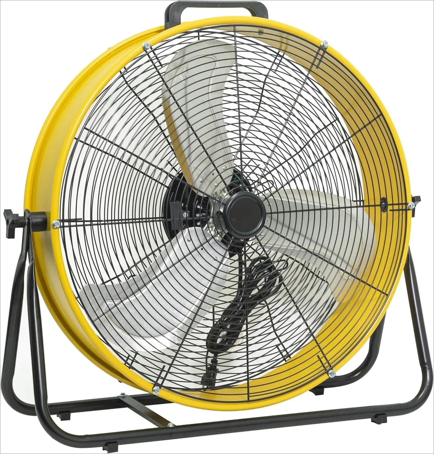 

8200 CFM 24 inch Portable High Velocity Drum Fan With Powerful 1/3 HP Motor, Turbo Blade, 3 Speed Low Noise Design