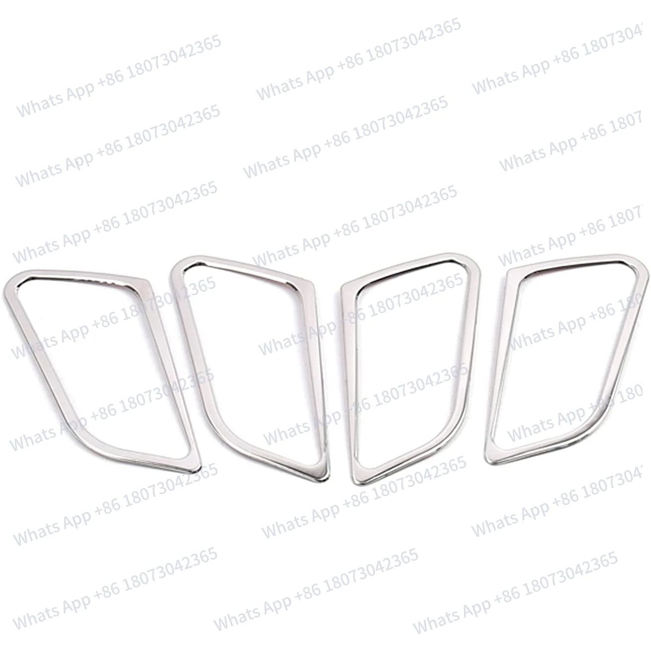 

ABS Chrome Inner Door Bowl Cover Trim Styling Stickers for Hyundai Creta IX25 2015-2018 Car Interior Mouldings