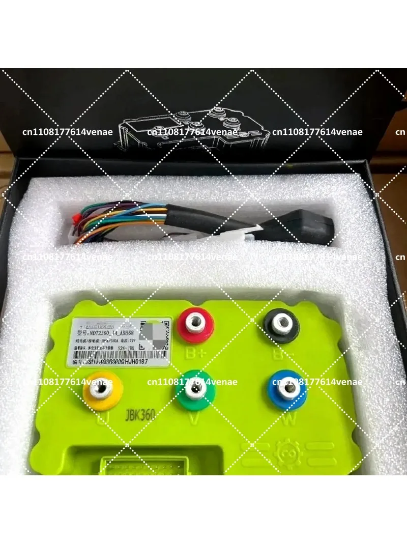 48V-72V 80A 3KW DC Sine Wave Electric Scooter Motor Controller with Bluetooth Programming