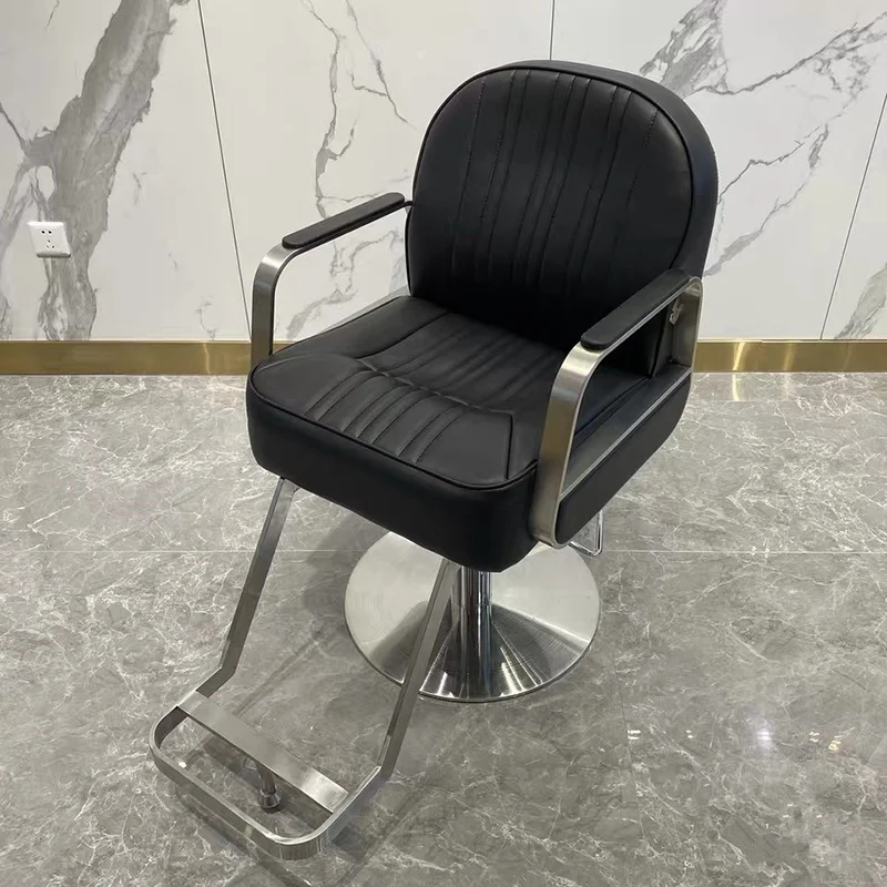 

Hairdressing Swivel Barber Chair Pedicure Cosmetic Makeup Luxury Barber Chair Shampoo Saddle Cadeira De Barbeiro Salon Furniture