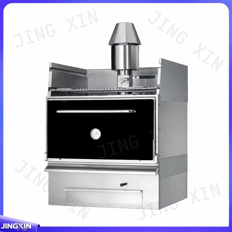 Custom for Stainless Steel Charcoal BBQ Grill Oven Portable Barbecue Broiler Machine Kitchen Outdoor Cooking Equipment