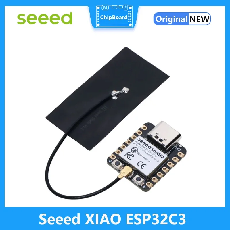 Seeed XIAO ESP32C3 WiFi Bluetooth5.0 Module Battery Charge Power Efficiency Rich Interface Support for Electronics Projects