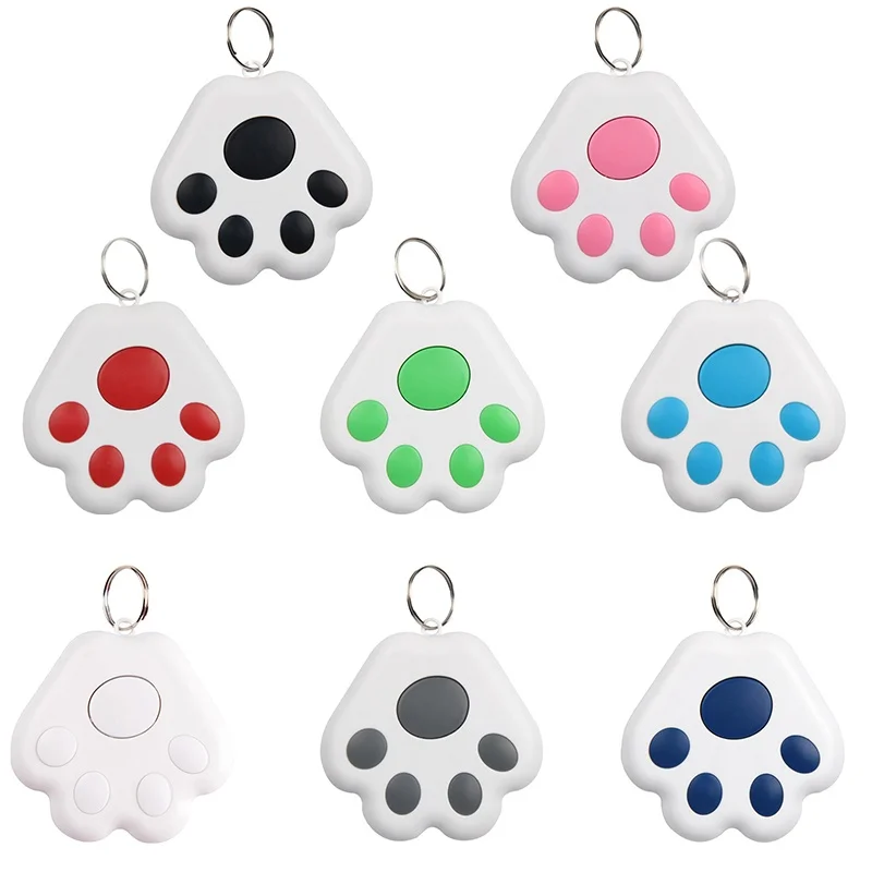 

Mini GPS Locator AntiLost Alarm Wallet Keychain Smart Tag Bluetooth Tracer Keychain Dog Pet Kids Tracker Key Locator Accessories