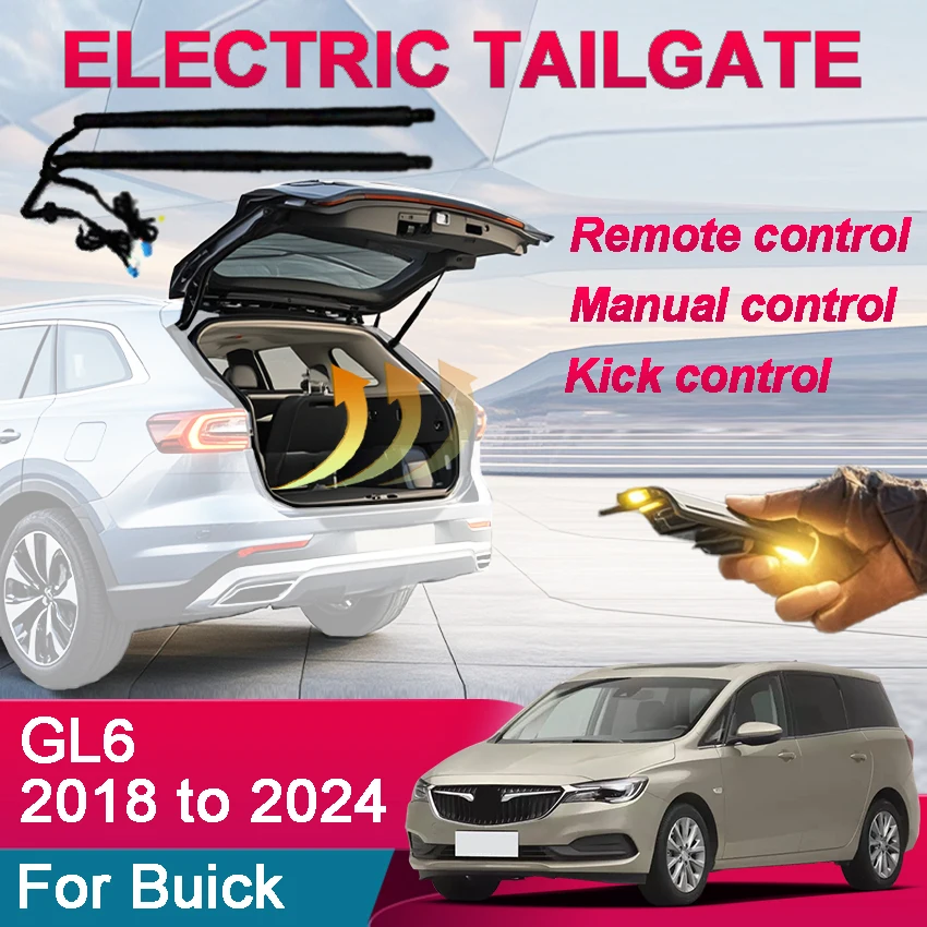 

For Buick GL6 2017 to 2025 Smart Electric Motor For Trunk Lift Car Electric Tailgate Power Kit Liftgate Drive Electric Rear Door