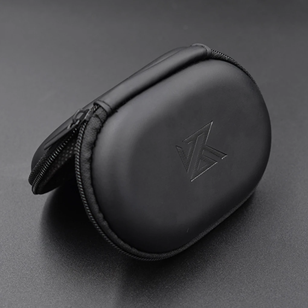 5/10pcs KZ Earphones Case Oval Shape Storage Box Bag Portable Pocket Dust Proof Protection Holder Headset Spare Accessories