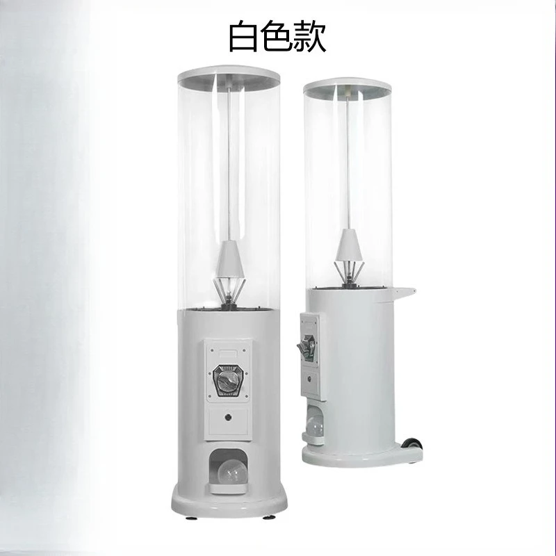 Cylinder egg throwing machine Commercial egg toy clock in lottery Warm-up powder suction gift machine