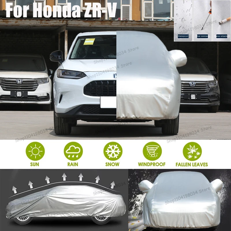 

For Honda ZR-V Auto parts Anti snow Anti dust Sunscreen Anti-uv Anti peeling paint And Anti Rainwater 210t car cover Car cover