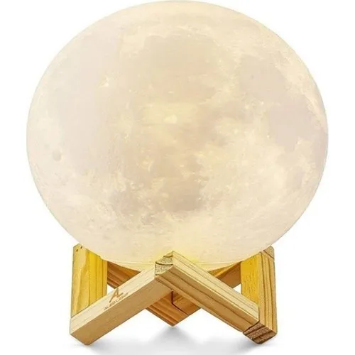 Moonlight Night Lamp 3D 15 Cm White Colour Light Colour Temperature 3000 K/6000  Free Shipping